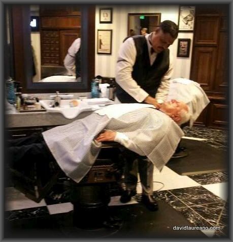 Providing the royal treatment to legendary LA Dodgers, Tommy La Sorda