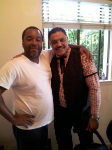 David Laureano with Lee Daniels
